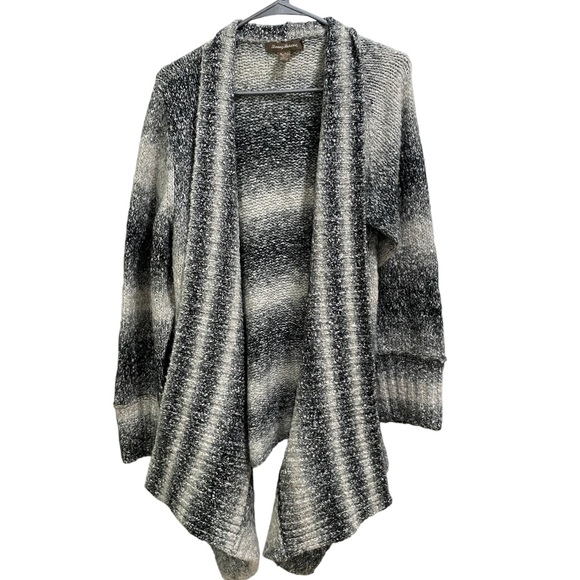 Tommy Bahama Sweaters - TOMMY BAHAMA Womens Cardigan Long-Sleeve Sweater Pockets, size XL Gray & White
